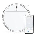 MI Xiaomi Robot Vacuum-Mop 2i, 2200 Pa Powerful Suction, 450 mL Large-Capacity Dustbin, Electronically-Controlled 270 mL Water Tank, Controls remotely via app, Alexa/GA Enabled, White