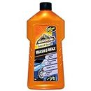 Armor All, Wash and Wax 500ml, Car Shampoo and Polish, Dual Action Formula for a Clean and Shiny Car, Water Beading Technology to Prevent Water Stains, Ideal for Car Detailing, Made in the UK