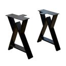 Set of 2 DIY Table Desk Bench Legs Coffee Metal Iron DIY Furniture Legs 16"-32"