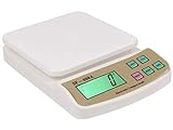 DONDA Electronic Digital Kitchen Weighing Scale with Counting Feature |Kitchen Scale for Home (10 Kg, White)