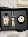 Jo Malone Gift Set Wood Sage Body Wash &English Pear Perfume & BlackBerry Cream