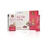 Pocheon Premium Koreanischer Roter Ginseng und Granatapfel Extrakt Stick 300ml(10ml x 30), Koreanischer 6 Jahre Panax, Natural Immune Support, No Added Sugar