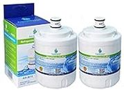 2x Réfrigérateur filtre d'eau Compatible pour Maytag UKF-7003 PuriClean UKF7003AXX, Beko AP930, AP930S, AP930X