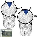 Football Goal Soccer Top Bins Soccer Target Outdoor Top Bins Football Targets Goal Net 58x70cm Football Training Goal Target for Shootings Accuracy Training Practice Equipment(Set of 2)