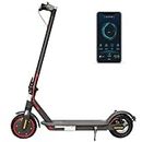 AOVOPRO Electric Scooter Adult, 350W Motor, 30km Long Range, Max Speed 25 km/h, 3 Speed Settings, App Control (ES80)