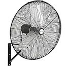 BILT HARD 6500 CFM 24 in. High Velocity Industrial Wall Fan, 3-Speed Wall Mount Oscillating Fan, Heavy Duty Shop Fan for Commercial, Garage, Warehouse, Workshops, Factory and Jobsites- UL Listed