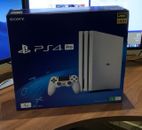 Sony PlayStation 4 Pro (PS4 Pro) - 1TB - Glacier White Gaming Console Boxed