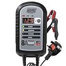 CCA MAYPOLE Battery Charger - 8A - 12V - Electronic Smart - MP7428