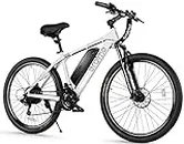 Oraimo Electric Bike for Adults,350W BAFANG Motor(Peak 500W), 4A 3H Fast Charge, UL Certified 468Wh Li-ion Battery, 26" Mountain Ebike Shimano 21 Speed, Air Saddle Adult Electric Bicycle