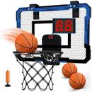 Foldable Wall Basketball Hoop Toy for Kids 3+ - Indoor/Outdoor Game