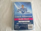 MyPillow Couch Pillowcase Waffle Weave Light Blue 100% Giza Egyptian Cotton