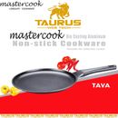 28 cm MASTER COOK INDUKTION TAWA Druckguss Aluminium Antihaftbeschichtet Roti Heim Küche UK