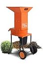 SuperHandy Leaf Mulcher Shredder Electric Green and Waste Management Heavy Duty 120V AC 11" Inch Cutting Blade .5" Inch Cutting Capacity for Leaves, Grass, & Clippings