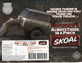 Skoal Stuck Truck In Mud Pushing Coupon Print Ad Car Vtg 8X11