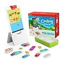 Osmo - Coding Starter Kit for Fire Tablet - 3 Educational Learning Games - Ages 5-10+ - Learn to Code, Coding Basics & Coding Puzzles - STEM Toy Fire Tablet Base Included