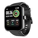 Noise ColorFit Pulse Grand Smart Watch with 1.69"(4.29cm) HD Display, 60 Sports Modes, 150 Watch Faces, Fast Charge, Spo2, Stress, Sleep, Heart Rate Monitoring & IP68 Waterproof (Jet Black)