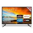 Cello C32RTS 32" HD Ready LED Smart TV with Wi-Fi and Freeview T2 HD Made in The UK,Black