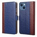 CYR-Guard Phone Cover Wallet Folio Case for Apple IPHONE6S, Premium PU Leather Slim Fit Cover for IPHONE6S, Good Touch, Blue