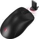BenQ Zowie EC3-CW Wireless Ergonomic Gaming Mouse for Esports | Enhanced Receiver | 24-Step Scroll Wheel | Driverless | Matte Black Coating | Small Size