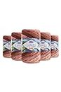 LaVita Yarn BATIK - Set da 5 gomitoli, filato per maglieria a mano, filato 100% in micro acrilico sportivo, 1 gomitolo da 100 g, 170 m, DG02