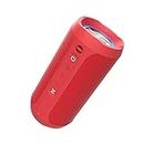 Sevenaire Neptune 24W Portable Bluetooth Speaker with RGB LED Lights, TWS, 4400 mAh Long Battery, Aux-in, IP67 Waterproof, Deep Bass (Red)