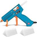 Tilswall Hot Glue Gun Kit, 50W Mini Melt Gun with 75pcs 130mm Glue Sticks for Crafting, DIY, Art, Sealing, Home Repairs, Cards, and Glass
