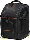 VTS Camera Backpack Photography Bag with Laptop Compartment/Tripod Holder for Dslr SLR Cameras Black Standard