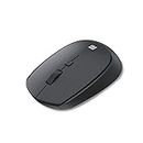 Portronics Toad 23 Wireless Optical Mouse with 2.4GHz, USB Nano Dongle, Optical Orientation, Click Wheel, Adjustable DPI(Black)