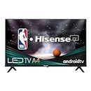 Hisense 32A4H - 32 inch Smart 1080P Full HD Android TV with DTS Virtual X, Game & Sports Modes, Chromecast Built-in, Alexa Compatibility