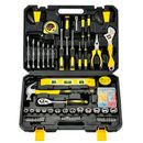 108 Pieces Household Mechanic Hand Tool Set Craftsman Basic Tool Kit  Für DIY DE