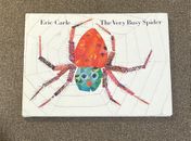 ERIC CARLE Signed/Inscribed 1984  HC w/ ORIGINAL DRAWING Very Busy Spider