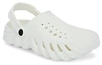AFROJACK Men's Clogs with Adjustable Strap - White