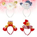  4 PCS Decoration Accessories for Christmas Party Gingerbread Man