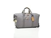 Storksak Travel Cabin Carry On with Wheels and Multi-functional Organizer, Water-Resistant, Grey