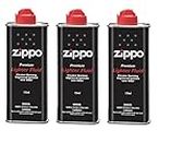 Lot de 3 recharges pour Zippo 125 ml