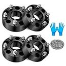BDFHYK 5x127mm Wheel Spacers 2 inch Hubcentric Wheel Spacer Compatible with Ford Ranger Jeep Wrangler JK Grand Cherokee WJ Commander XK,Forged 5 Lug Wheel Adapters 1/2X20 & 71.5 mm Hub Bore, Set of 4
