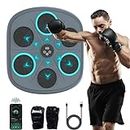 BOLUPO Music Boxing Machine with Boxing Gloves，Boxing Machine Wall Mounted Music，Bluetooth Boxing Music Workout Machine,Electronic Boxing Target Training Boxing Equipment for Training at Home.
