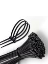 1000 Kabel-Reißverschluss-Krawatten strapazierfähig lang 9,5 Zoll hochwertig für Haus Garten Zum Selbermachen Autos