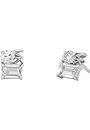 Michael Kors Women's Premium Brilliance Sterling Silver Mixed Stone Stud Earrings, MKC1665CZ040