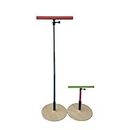 TOYPOPOR 36 INCH Standing Adjustable Height Parrot Training Perch Stand Bird Travel Perches Indoor and Outdoor