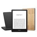 Kindle Paperwhite Signature Edition Essentials Bundle including Kindle Paperwhite Signature Edition - Wifi, Without Ads, Amazon Cork Cover, and Wireless Charging Dock