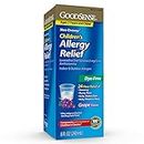 GoodSense Children’s Allergy Medicine, 24 Hour Loratadine Oral Solution 5 mg/5 mL, Dye-Free, Non-Drowsy Antihistamine, Grape Flavor, Ages 2 and Older, 8 oz