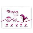 Origami 3 Ply Toilet Tissue Paper Roll - Pack of 12 (140 Pulls Per Roll, 1,680 Sheets)