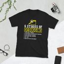 6 Six Stages Of Debugging Computer Programmer Coding T-Shirt