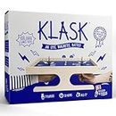 KLASK: The Magnetic Award-Winning Party Game of Skill - for Kids and Adults of All Ages That’s Half Foosball, Half Air Hockey