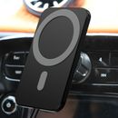15W Magnetic Wireless Charger Car Mount Holder 360° For Android iOS Moblie Phone