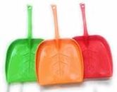 Home Glare Plastic Unbreakable Dustpan Dust Collector for Home (Multicolor-Pack of 3) Plastic Dustpan