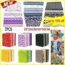 7 All fabric packages 50x50 cotton fabrics patchwork quilt package children's fa