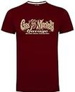 Gas Monkey Garage T-Shirt Distressed OG Logo Red-XL