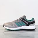 Men's adidas EQT SL Spikeless Boost Golf Shoes Grey Four/Green FW6303 RRP£129.99